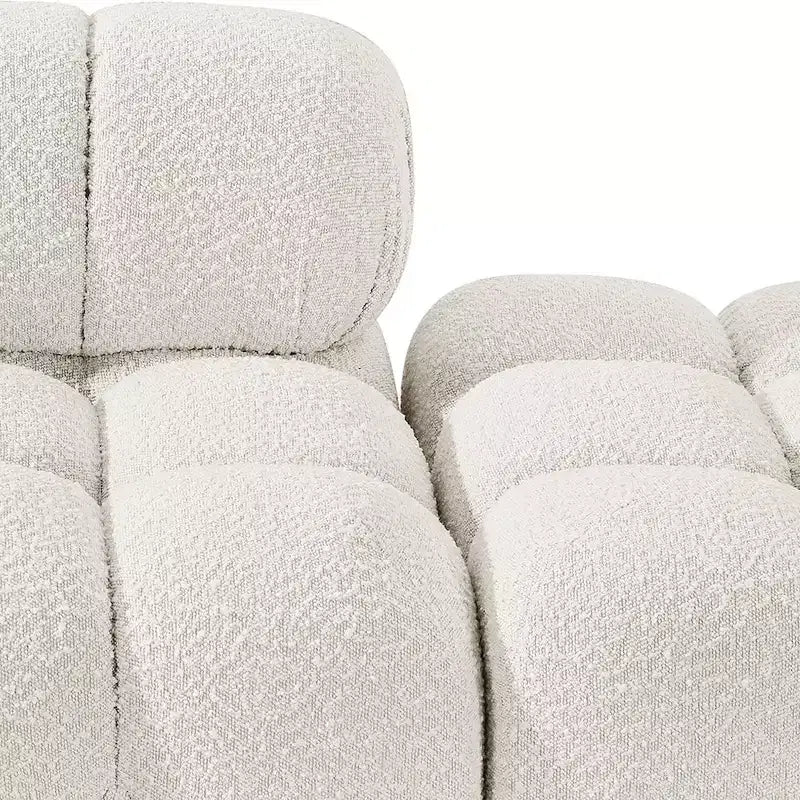 Canapé modulable 3 pièces Meridian Furniture Ames 102 en tissu bouclé