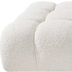 Canapé modulable 3 pièces Meridian Furniture Ames 102 en tissu bouclé