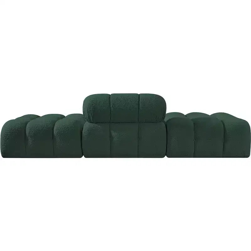 Canapé modulable 3 pièces Meridian Furniture Ames 102 en tissu bouclé