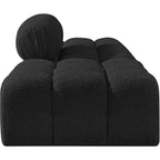 Canapé modulable 3 pièces Meridian Furniture Ames 102 en tissu bouclé