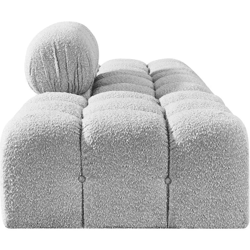 Canapé modulable 3 pièces Meridian Furniture Ames 102 en tissu bouclé