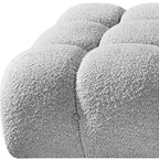 Canapé modulable 3 pièces Meridian Furniture Ames 102 en tissu bouclé