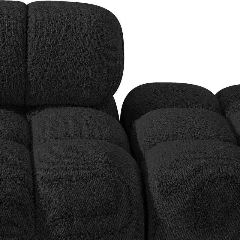 Canapé modulable 3 pièces Meridian Furniture Ames 102 en tissu bouclé