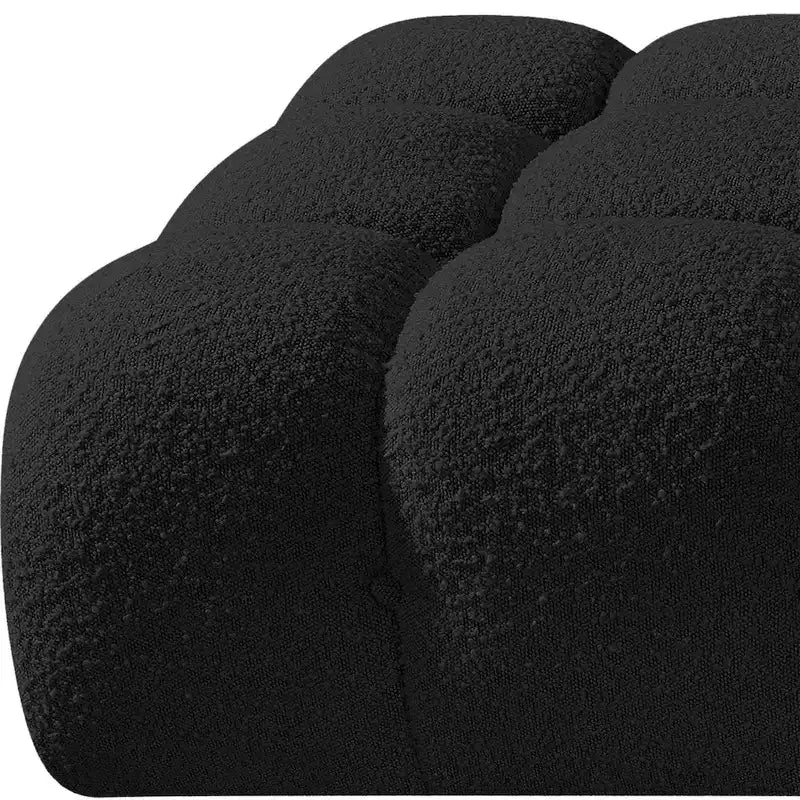 Canapé modulable 3 pièces Meridian Furniture Ames 102 en tissu bouclé