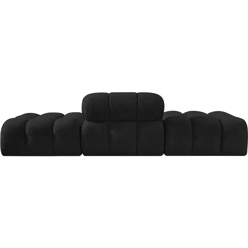 Canapé modulable 3 pièces Meridian Furniture Ames 102 en tissu bouclé