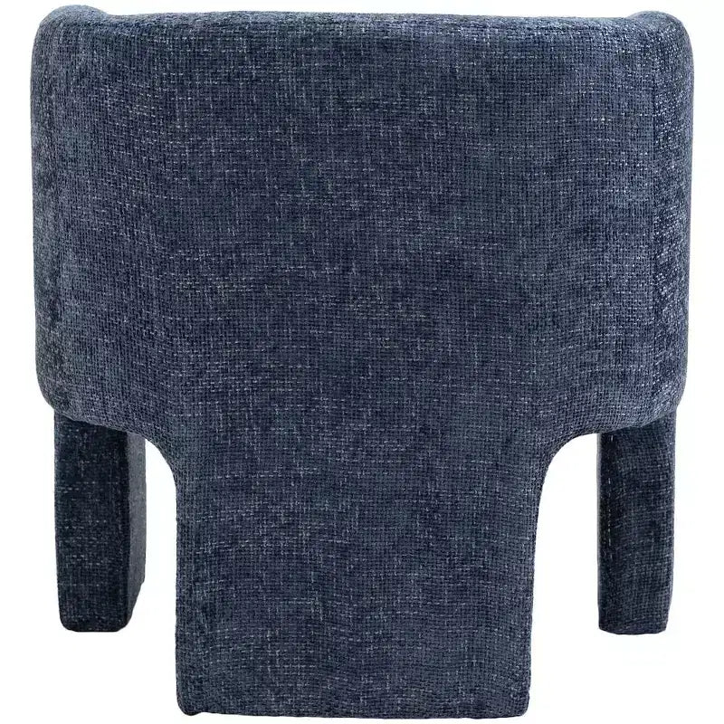Chaise Meridian Furniture Sawyer en tissu chenille
