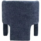 Chaise Meridian Furniture Sawyer en tissu chenille