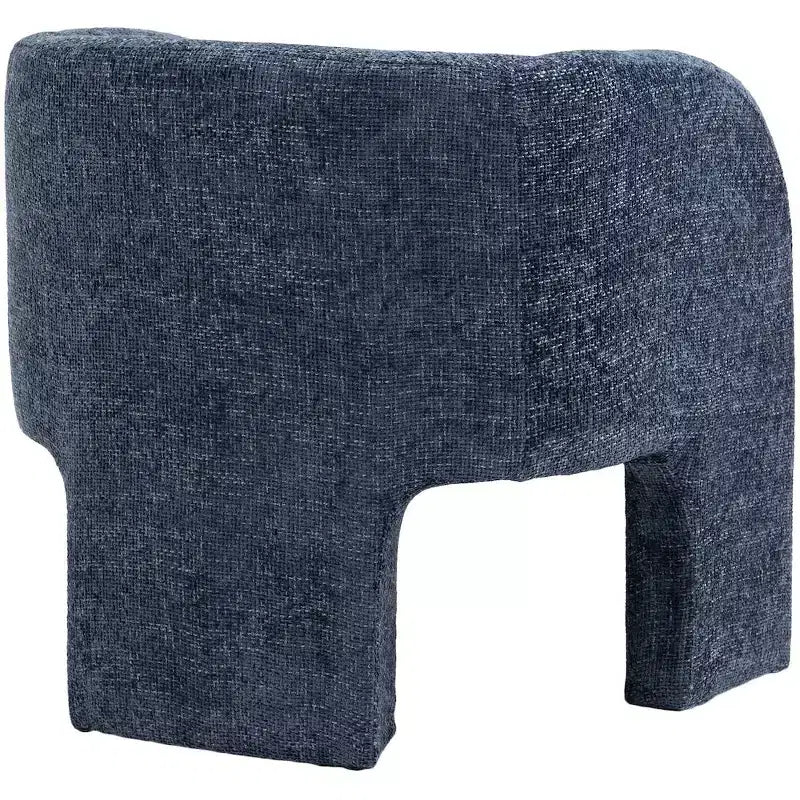 Chaise Meridian Furniture Sawyer en tissu chenille