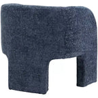 Chaise Meridian Furniture Sawyer en tissu chenille
