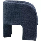 Chaise Meridian Furniture Sawyer en tissu chenille