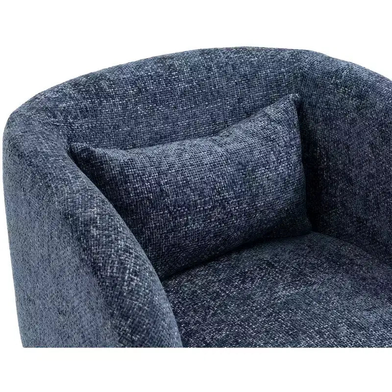 Chaise Meridian Furniture Sawyer en tissu chenille