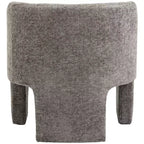Chaise Meridian Furniture Sawyer en tissu chenille