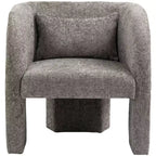 Chaise Meridian Furniture Sawyer en tissu chenille