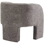Chaise Meridian Furniture Sawyer en tissu chenille