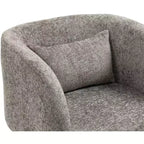 Chaise Meridian Furniture Sawyer en tissu chenille