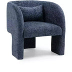 Chaise Meridian Furniture Sawyer en tissu chenille