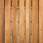 Ensemble de salle à manger 5 pièces extensible en acacia Middlebrook Hydaburg