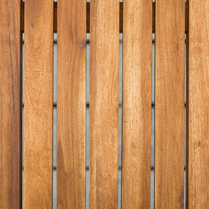 Ensemble de salle à manger 5 pièces extensible en acacia Middlebrook Hydaburg