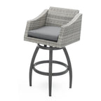 Ensemble de 5 tabourets de bar d'extérieur Sunbrella Cannes
