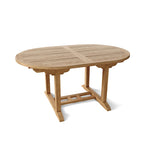 Ensemble de table à manger en teck naturel Hyde Park
