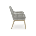 Signature Design by Ashley Seton Creek Ensemble de salle à manger d'extérieur 5 pièces marron/gris – 80 L x 42 P x 28,88 H