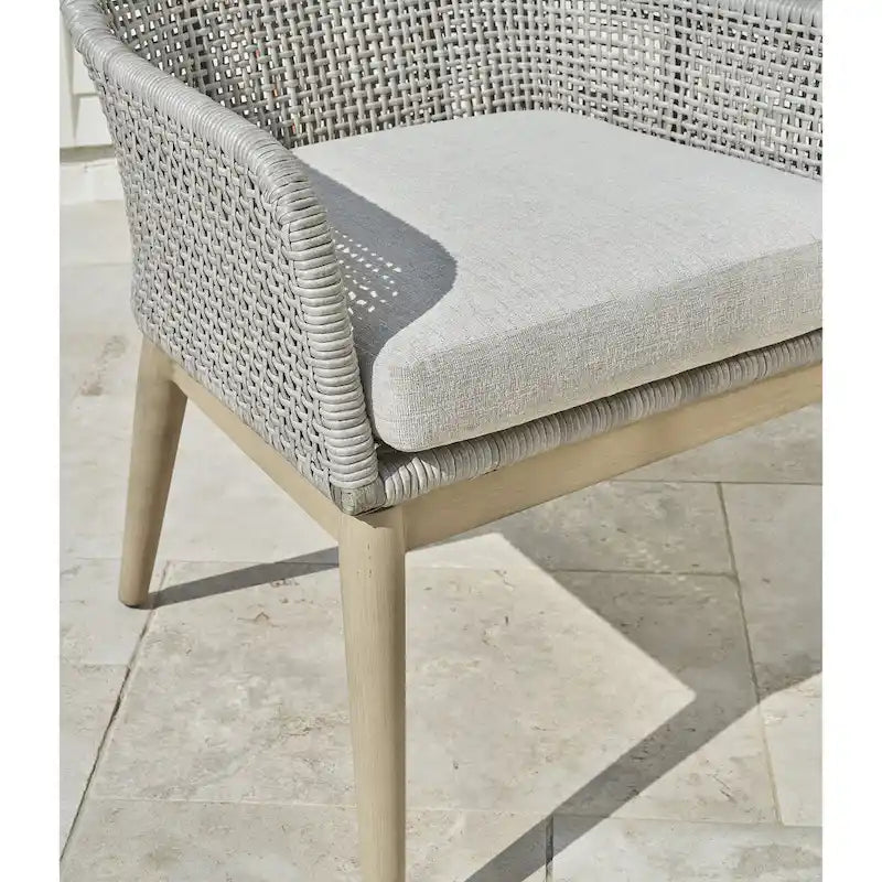 Signature Design by Ashley Seton Creek Ensemble de salle à manger d'extérieur 5 pièces marron/gris – 80 L x 42 P x 28,88 H