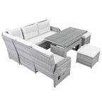Salon de jardin en rotin
