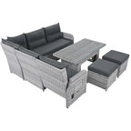 Salon de jardin en rotin