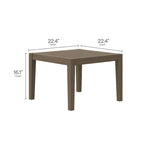 Ensemble de mobilier d'extérieur en teck Northlake de 3 pièces avec chaises longues et table d'appoint