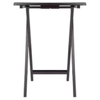 Winsome Lot de 5 Tables d'appoint Adriel Café : Style transitionnel, Piètement 4 pieds, Bois composite, Chariot de rangement inclus
