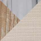 LumiSource Ensemble de 2 tabourets de bar Gardenia Blanc/Crème : Tabourets de bar contemporains pivotants avec dossier, style ferme