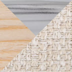 Lot de 2 tabourets de bar hauteur comptoir Toriano Naturel/Crème/Chrome - LumiSource : Style scandinave, Pivotant, Rembourré