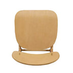 Tabouret de bar à hauteur de comptoir en bois Boraam Solvang, naturel