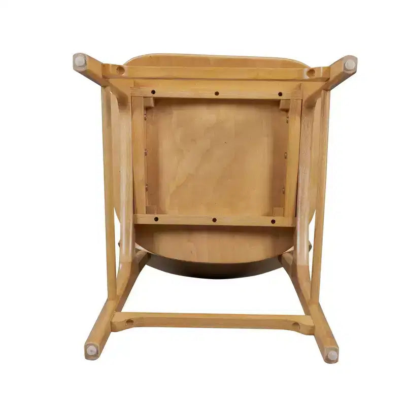 Tabouret de bar à hauteur de comptoir en bois Boraam Solvang, naturel