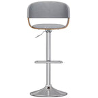 Tabouret de bar pivotant réglable Calinda Gris pierre - WyndenHall