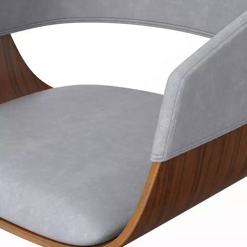 Tabouret de bar pivotant réglable Calinda Gris pierre - WyndenHall
