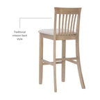 Linon Torino Tabouret Bois