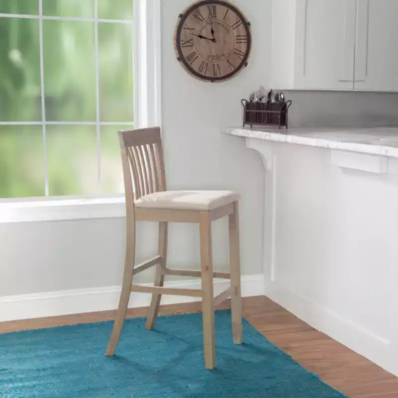 Linon Torino Tabouret Bois