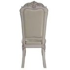 Chaise de salle à manger Dresden de 25,75 po : Rembourrée, dossier capitonné, bois composite - Acme Furniture