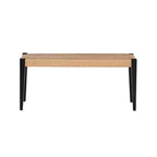 Banc de salle à manger Powell Clara noir