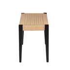 Banc de salle à manger Powell Clara noir