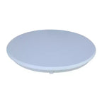 Table de comptoir piédestal ronde 30 po Dessus blanc – International Concepts