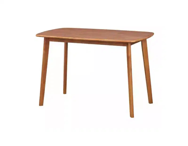 Ensemble de salle à manger moderne 4 pièces Buylateral Nettie du milieu du siècle avec banc Noyer/Bleu sarcelle