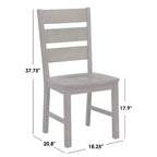 Ensemble de salle à manger Buylateral Mandeville 6 pièces en bois massif à bords bruts avec banc, marron : bois d'hévéa, chaises à dossier ajouré