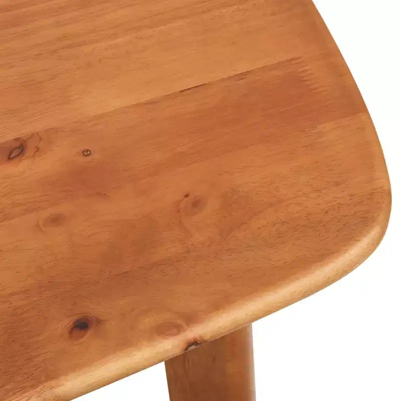 Table à manger rectangulaire Buylateral Nettie de style Mid-Century Modern, fini noyer