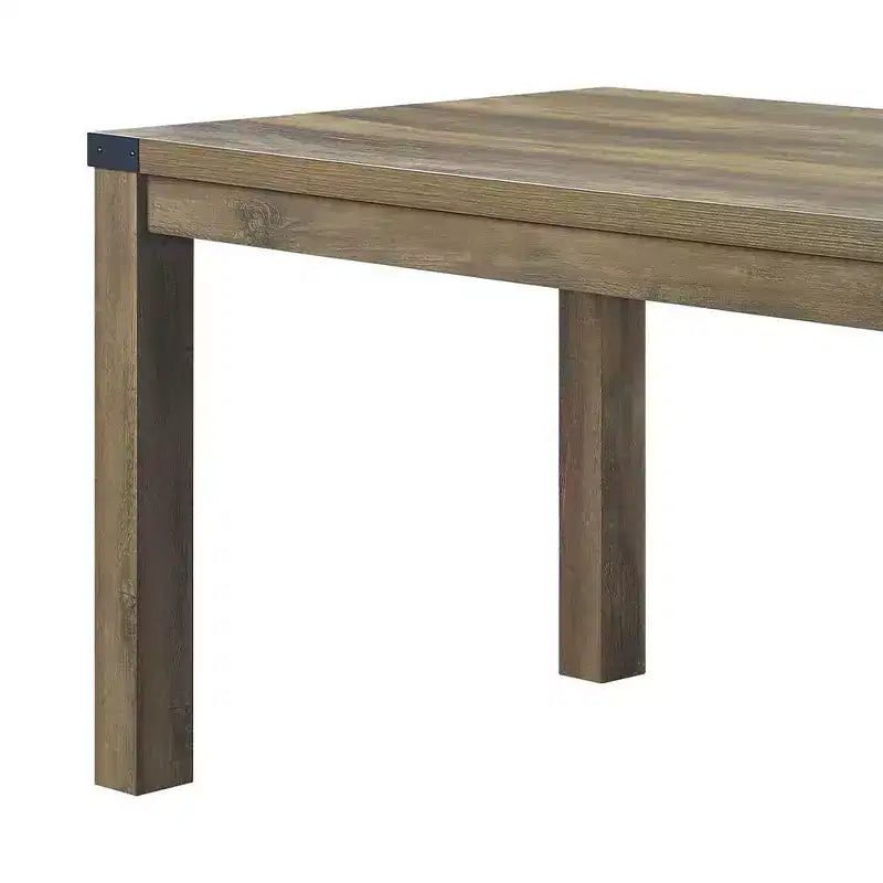 Tables de salle à manger Abiram 71 po en chêne rustique - Acme Furniture