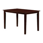 Samuel 47" Dining Tables Espresso and Microfiber - Acme Furniture