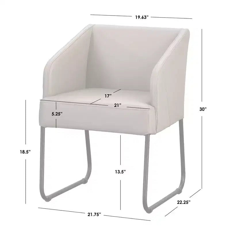 Ensemble de salle à manger rond moderne Buylateral Lucine 5 pièces 150 cm Table noire avec chaises de salle à manger en cuir kaki