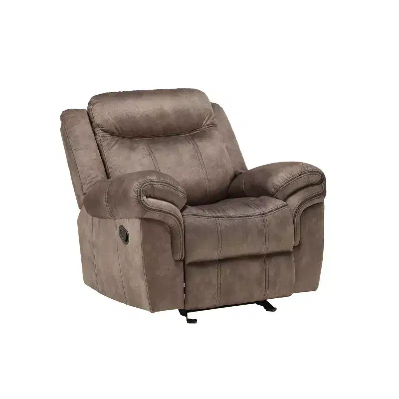 Fauteuil inclinable deux tons Acme Furniture Zubaida Velours Chocolat