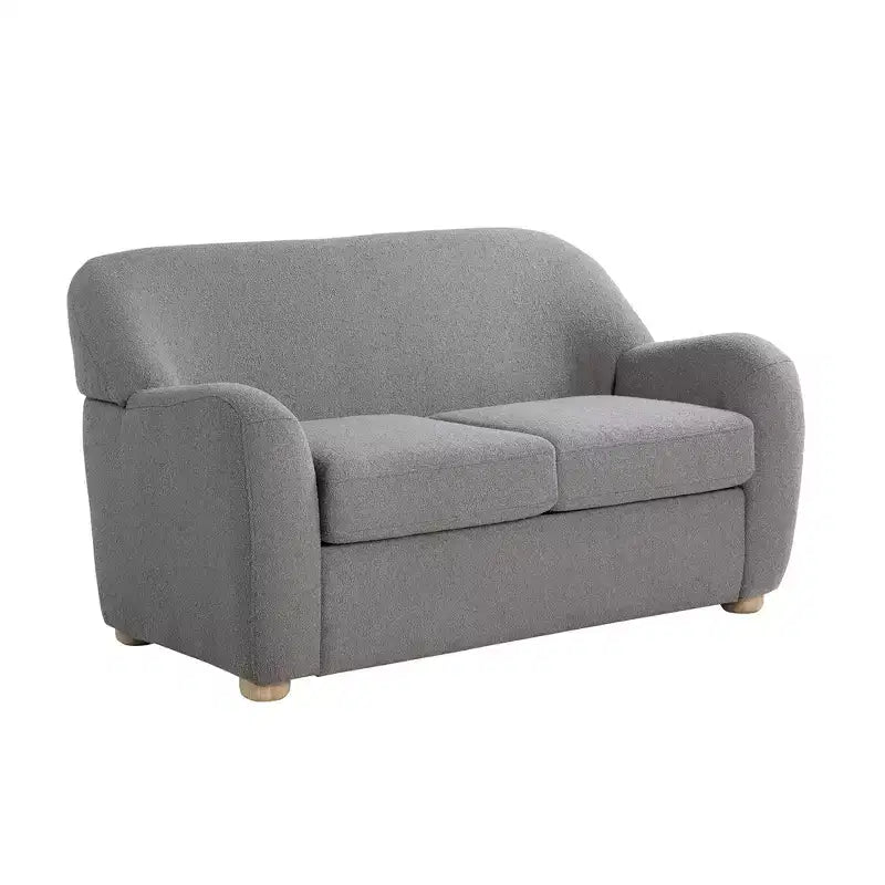 Lifestyle Solutions Causeuse Jade Boucle Grise
